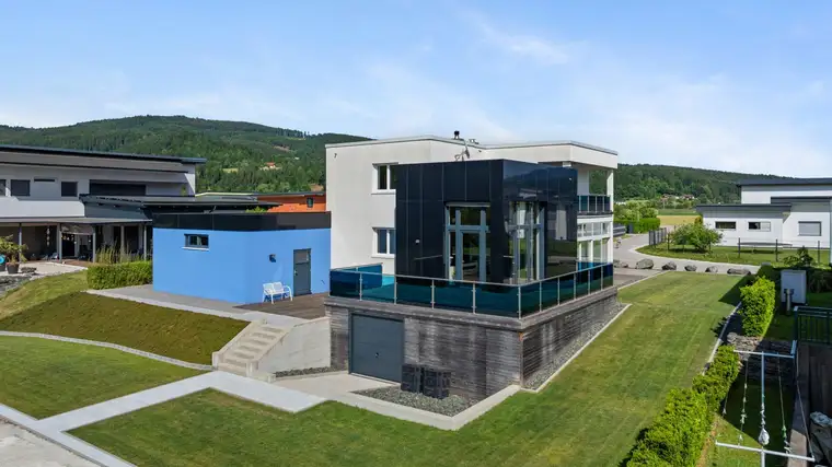 Moderne Villa am Fuße der Petzen in Südkärnten