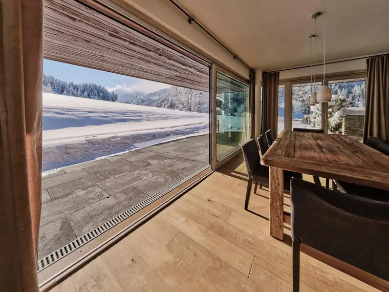 Exklusive Terrassenwohnung mit Bergblick - Ski in