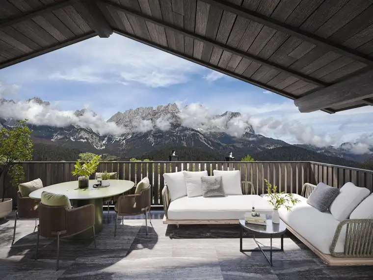 Maukspitz Lodge mit Kaiser Blick | Touristische Widmung
