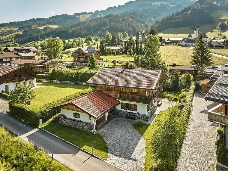 Traditionelles Landhaus in Panoramalage von Aschau