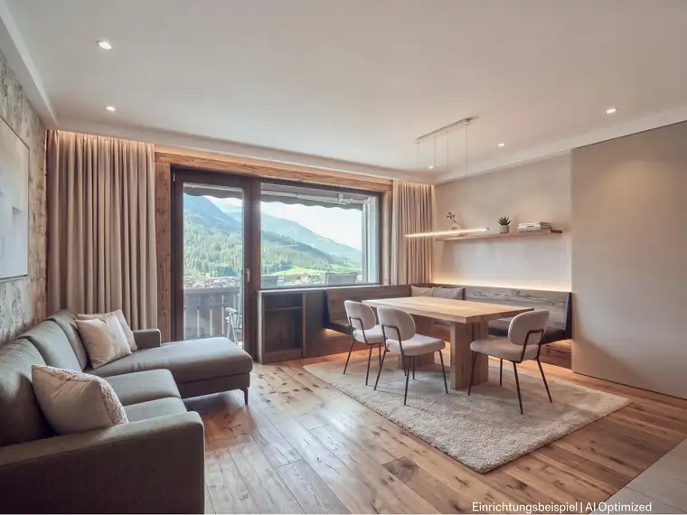 Charmante 2-Zimmer-Wohnung mit Balkon und Panoramablick – Freizeitwohnsitz