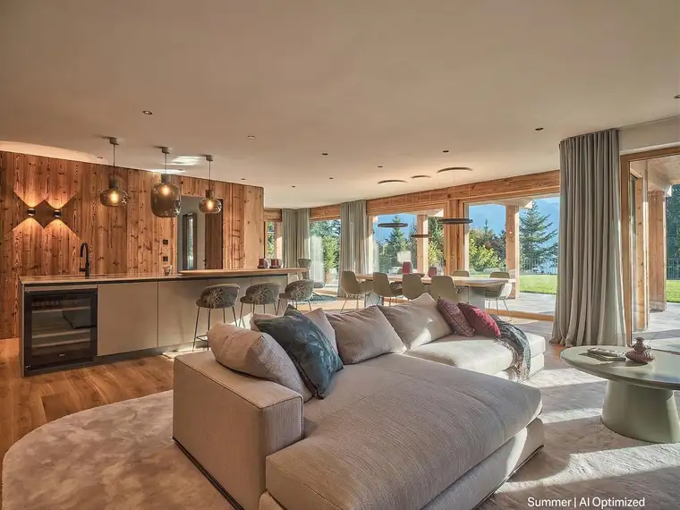 Alpine Garden Residence mit Bergblick &amp; Privatgarten