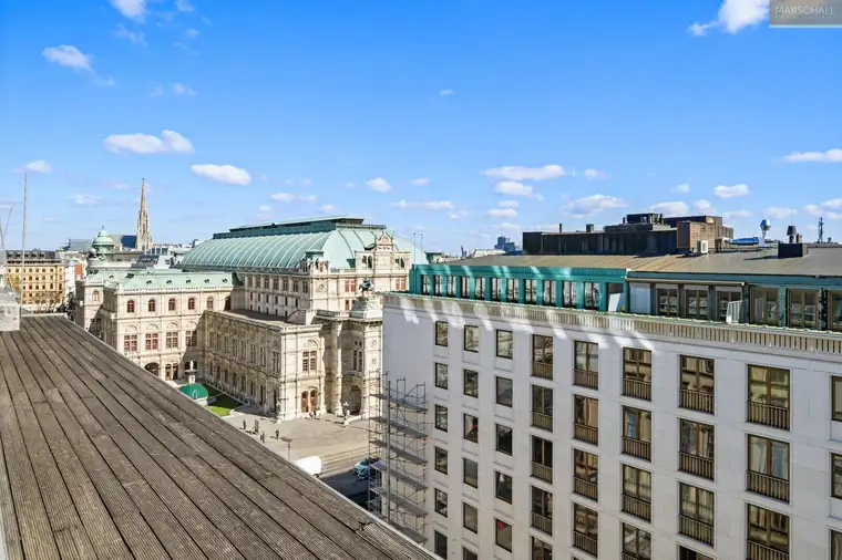Luxuspenthouse mit Terrassen in Toplage direkt bei der Wiener Staatsoper