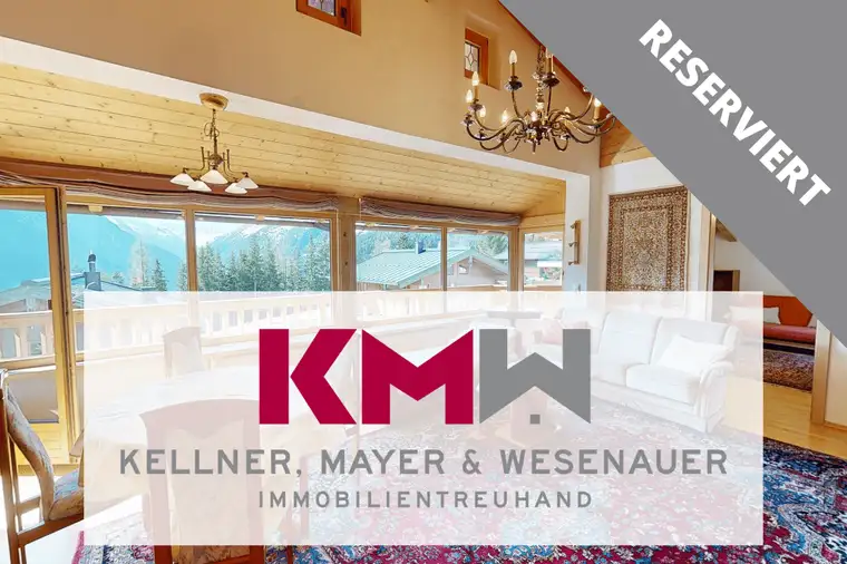 RESERVIERT! Rarer Zweitwohnsitz - Dachgeschosswohnung in Hochkrimml in fussläufiger Skiliftnähe