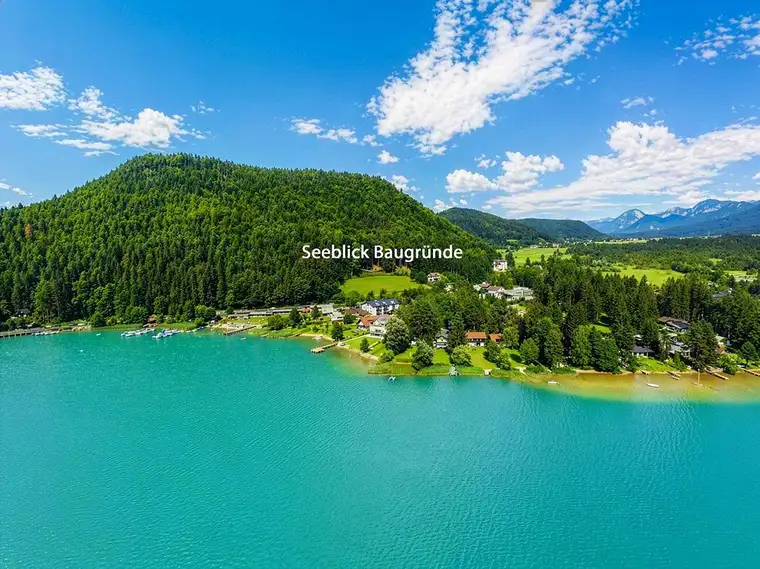 Baugründe am Faaker See mit Seeblick