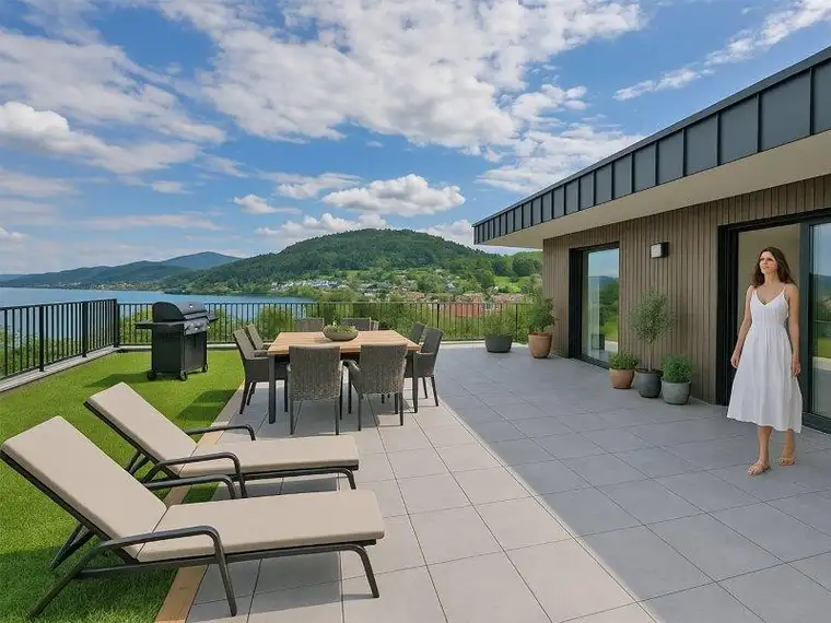 See.Stille Penthouse XXL am Wörthersee