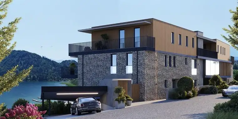 Faszinierendes Seeblick-Appartement direkt neben dem Skilift