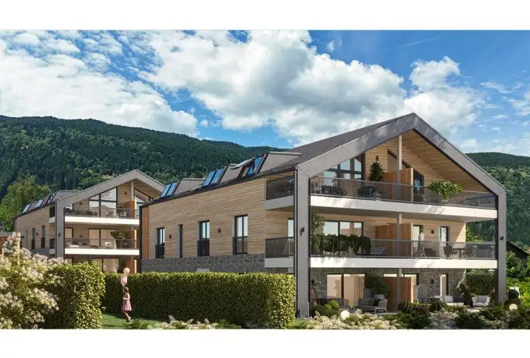 Seeblick-Penthouse mit Seezugang am Ossiacher See