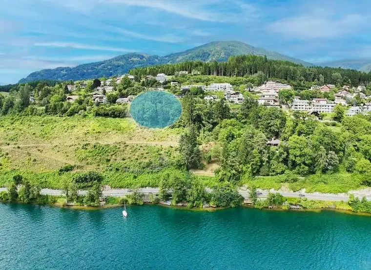 Baurgund am Millstätter See - Seepanorama in Millstatt 
