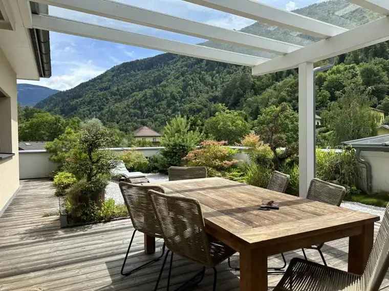 Penthouse mit Dachgarten am Millstätter See 