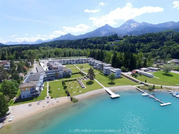 Große Seewohnung am Faaker See - 13 Autominuten zum Schilift Gerlitzen 