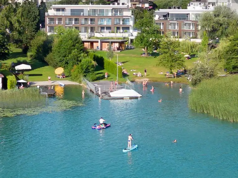 Seewohnung am Faaker See mit vollem Seeblick