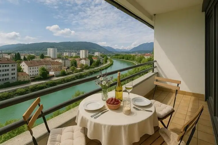 Drauufer-Wohnung in Villach