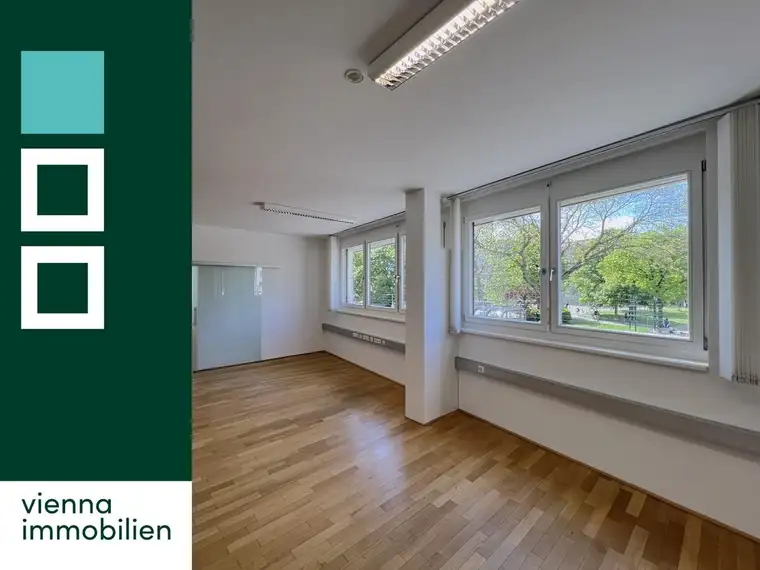 Teilmöbliertes Büro mit Klimaanlage direkt an der U1