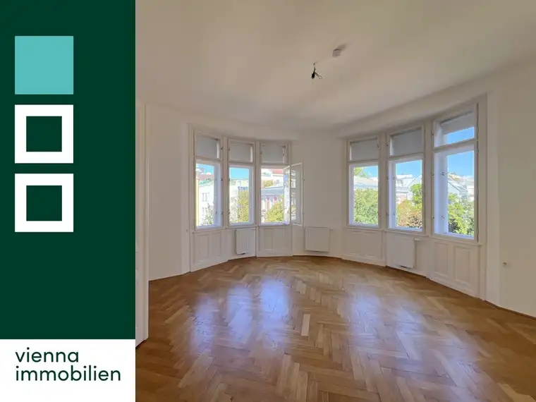 Charmante unbefristete 2-Zimmer-Stilaltbauwohnung