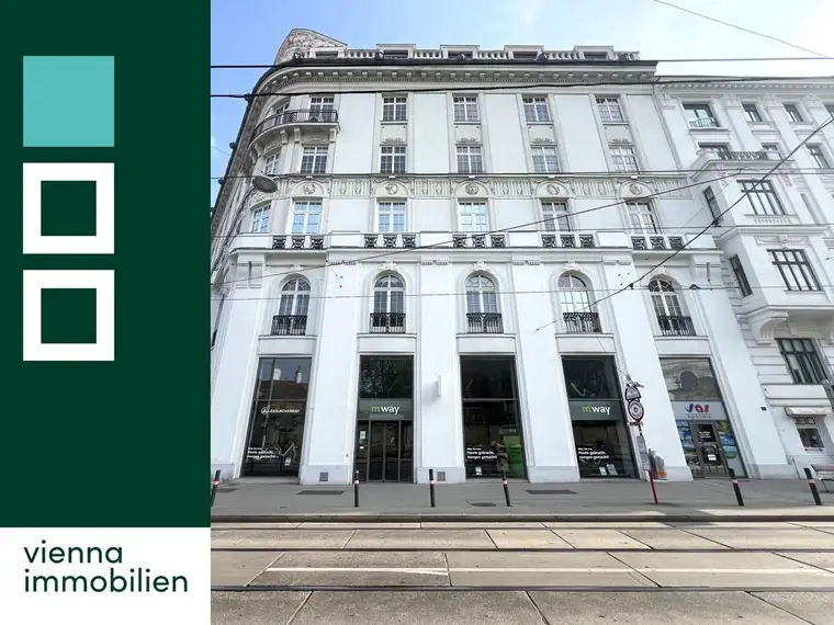 Modernes Loft-Geschäftslokal vis-a-vis Unteres Belvedere