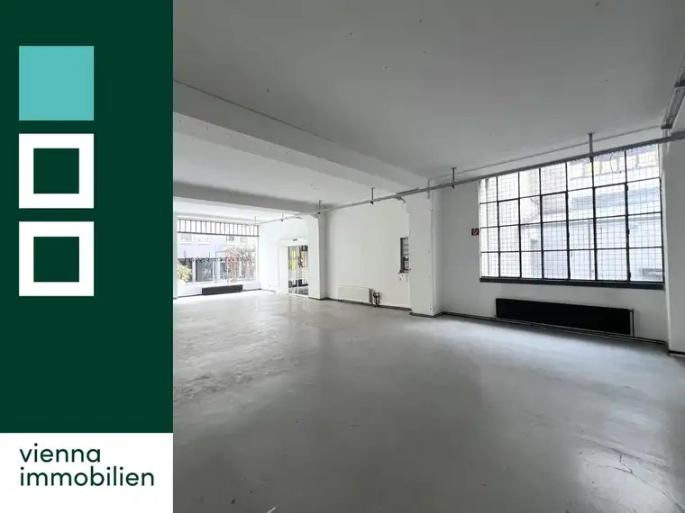 Geschäftslokal mit Loftcharakter in Architekturjuwel
