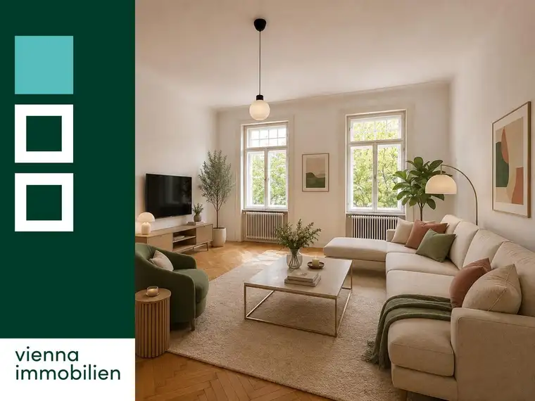 5-Zimmer-Wohnung in repräsentativem Stilaltbau direkt an der U3 I WG-geeignet