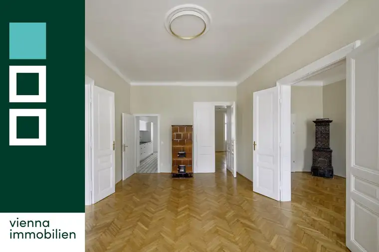 Exklusive 4-Zimmer-Altbauwohnung