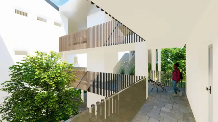 NEUBAU Das EMIL sonnige 3ZI mit 22m² Balkon hochwertige Architektenplanung