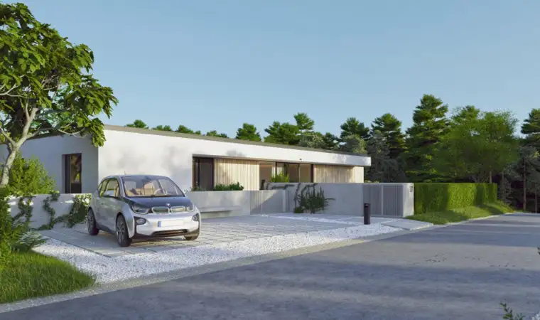 EXKLUSIV außergewöhnlich wohnen in der Thermenregion Bad Waltersorf- BUNGALOW modernste Ausstattung, 2Terrassen, Photovoltaikanlage und GARTEN