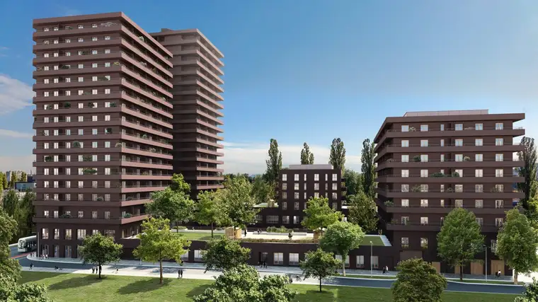 Q5 am PARK sonnige 3ZI mit 23m² Eck-Balkon