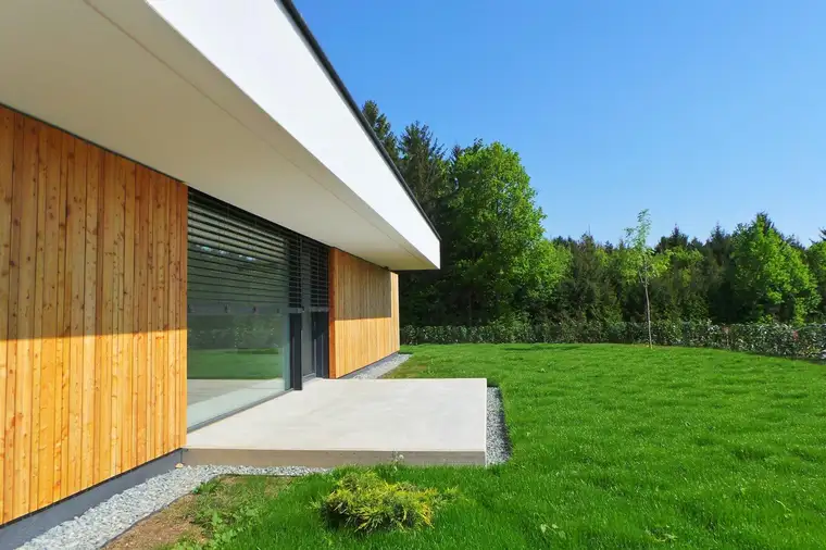 EXKLUSIV außergewöhnlich wohnen in der Thermenregion Bad Waltersorf- BUNGALOW modernste Ausstattung, 2Terrassen, Photovoltaikanlage und GARTEN