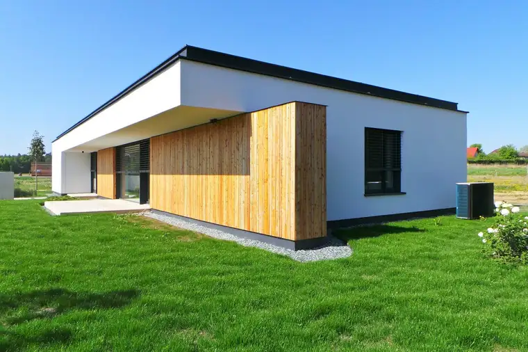 EXKLUSIV außergewöhnlich wohnen in der Thermenregion Bad Waltersorf- BUNGALOW modernste Ausstattung, 2Terrassen, Photovoltaikanlage und GARTEN