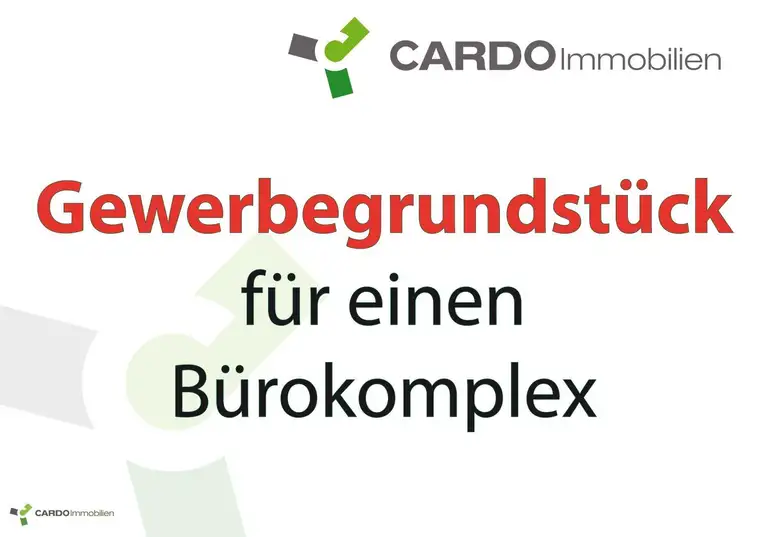 Gewerbegrundstück für Bürokomplex