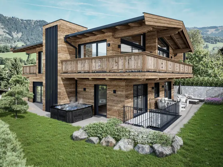 Neubauchalet in einer schönen Sonnenlage in Kitzbühel