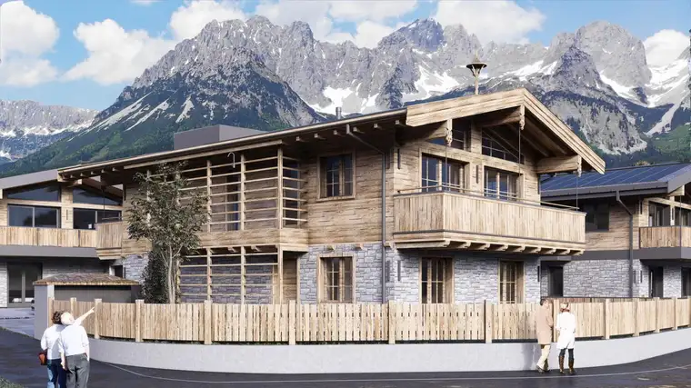 Luxus Chalet mit touristischer Widmung und Kaiserblick in Going
