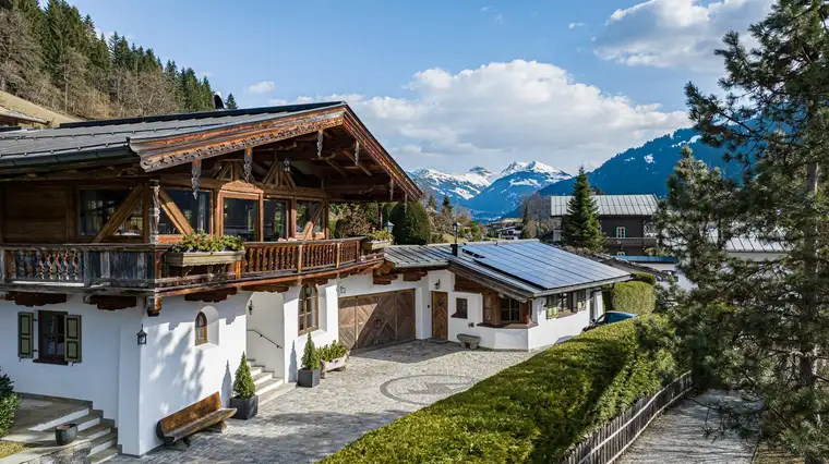 Alpines Chalet in bester Wohnlage von Kitzbühel