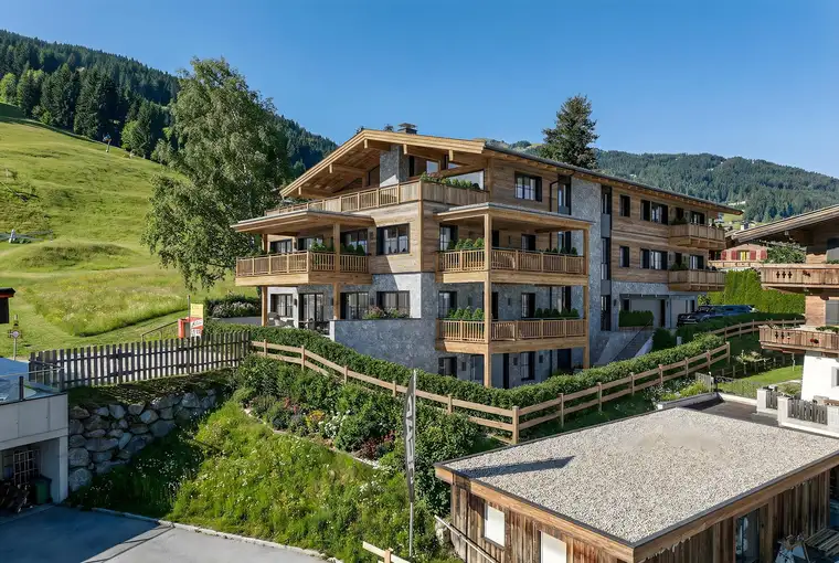 Luxuriöse Erdgeschosswohnung direkt an der Skipiste
