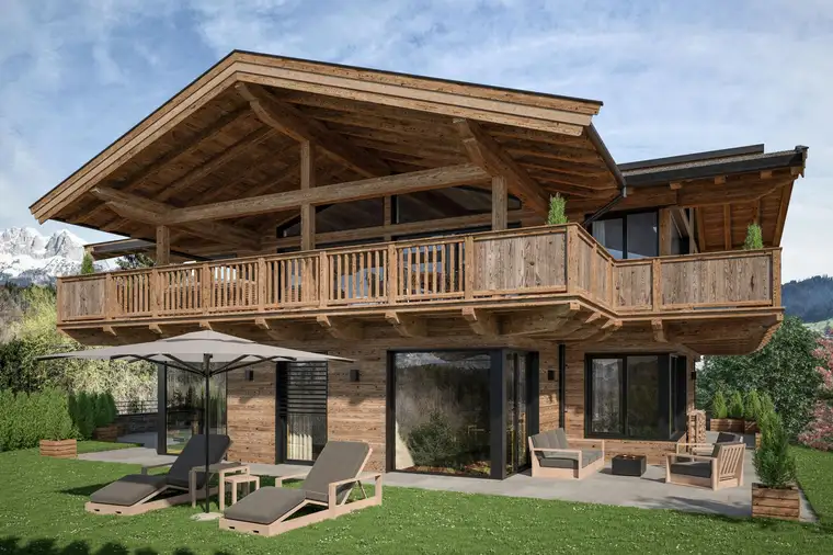 Luxuriöses Neubau-Chalet in Toplage von Oberndorf