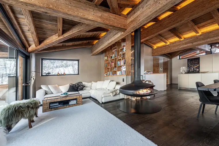 Luxuriöses Chalet mit Kaiserblick in ruhiger Lage an der Skipiste