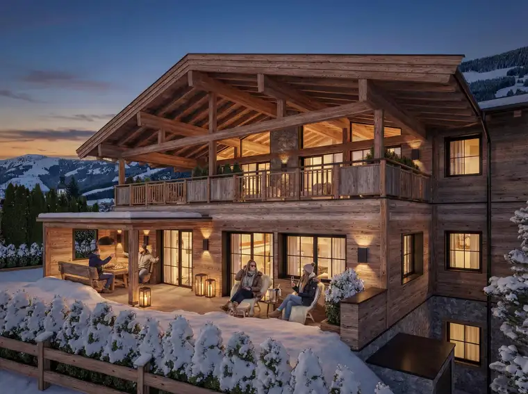 Luxuriöse Wohnung direkt an der Skipiste