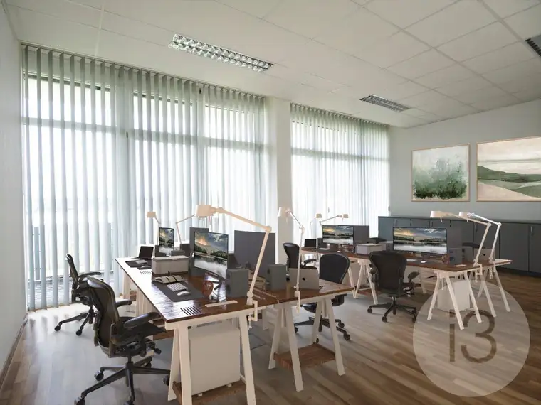 701 m² - Büroetage mit Sonnenterrasse - Autobahnauffahrt Salzburg Flughafen