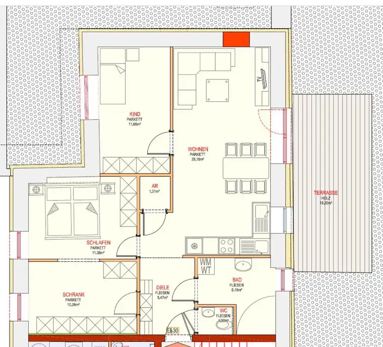 Modern und komfortabel wohnen in Ansfelden - 4 Zimmer
