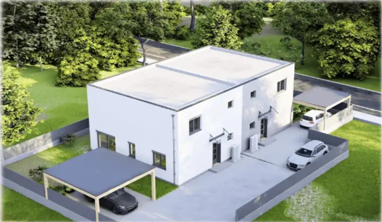 Neubau-Doppelhaus-Hälfte mit 4 Schlafzimmern!