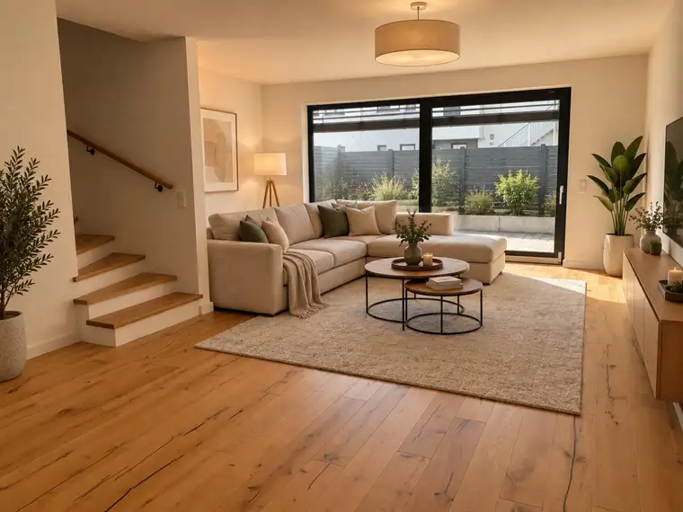 Neuer Preis ! Neue, hochwertig errichtete und ausgestattete Doppelhäuser in Massivbauweise mit riesiger Dachterrasse. Erstbezug! Empfehlenswert!