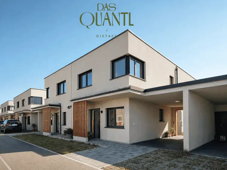 KURZFRISTIG BEZIEHBAR: DOPPELHAUS 132 M² DAS QUANTL DIETACH