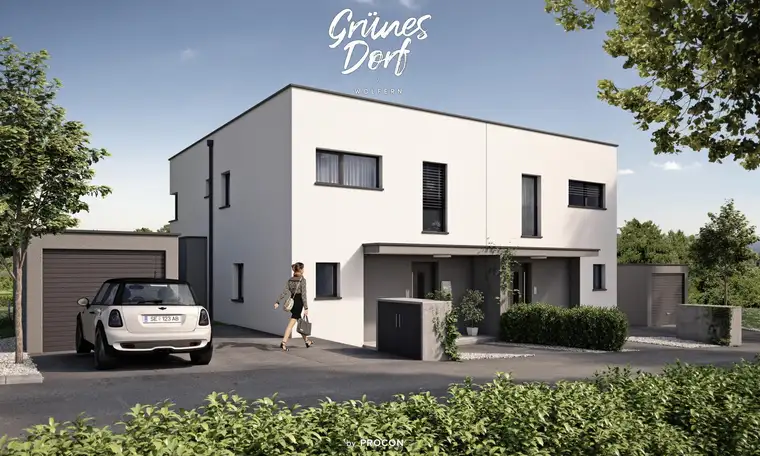 DOPPELHAUS 111 M² GRÜNES DORF WOLFERN - love where you live