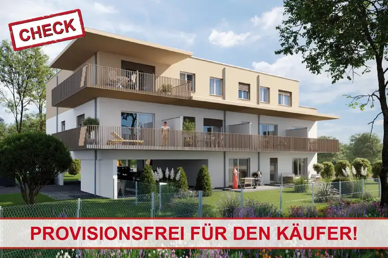 Provisionsfrei für den Käufer! Hochwertige 3-4 Zimmer Wohnung mit großem Balkon in Liebenau! Top 3