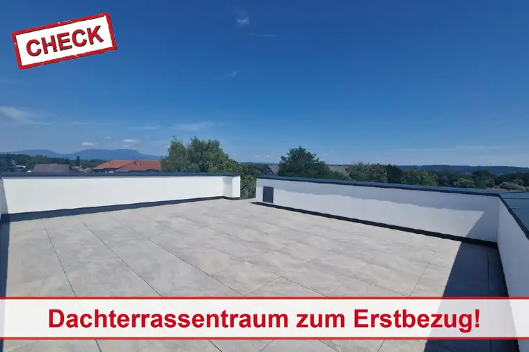 Ziegelmassivbau! Penthousewohnung mit 105 m² Terrasse in Feldkirchen! Top 9