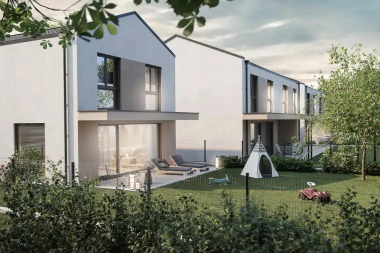 Provisionsfrei für den Käufer! ERSTBEZUG! Ziegelmassiv-Doppelhaushälfte in Premstätten! Haus B