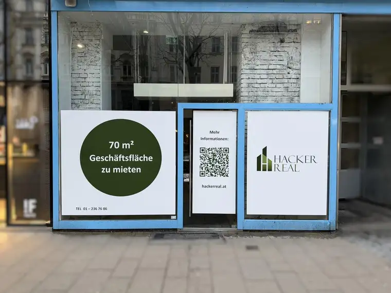 PREMIUM GESCHÄFTSFLÄCHE + BESTE FREQUENZ + MARIAHILFER STRASSE!
