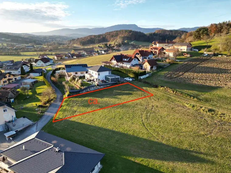 Sonniges Grundstück am Westhang, Eggersdorf bei Graz, GU – Provisionsfrei