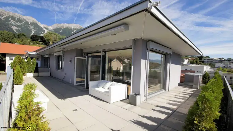 Penthouse über Innsbruck mit Freiluft und Freiblick