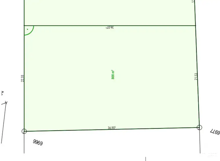 800m² großes Baugrundstück in absoluter RUHELAGE im schönen ST. PETER