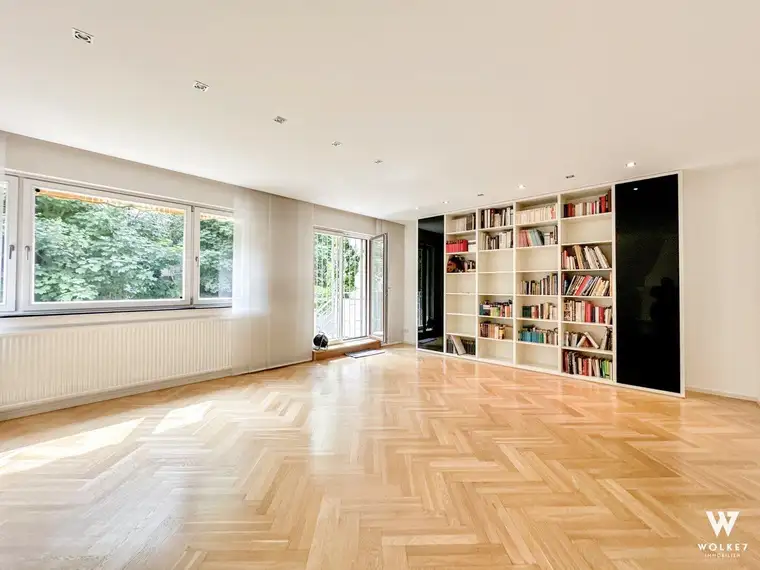 Exklusive Gartenwohnung in bester Sieveringer Lage – 150m² Wohnfläche, 3 Zimmer, inklusive Garage